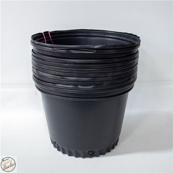 NEW 10 @ 5 GALLON NURSERY POT