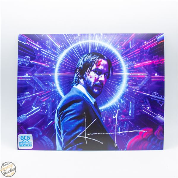 KEANU REEVES - JOHN WICK SIGNED PHOTO W/COA