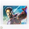 Image 1 : ROBERT DOWNEY JR. SIGNED IRONMAN PHOTO W/COA