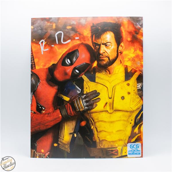 RYAN REYNOLDS – DEADPOOL SIGNED PHOTO W/COA
