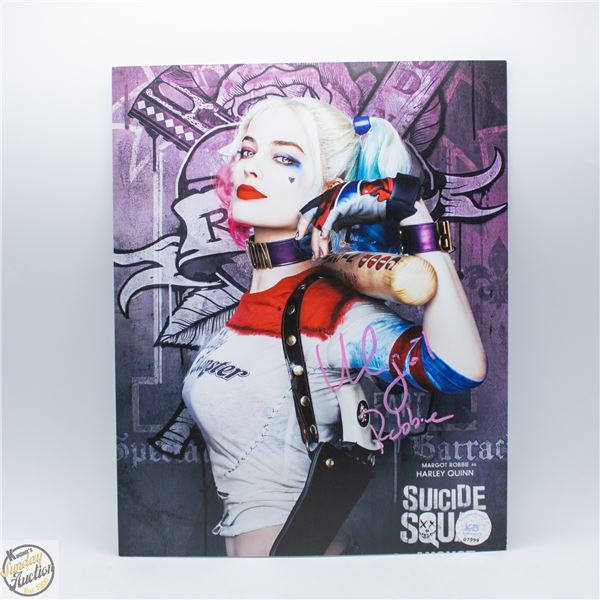 MARGOT ROBBIE SIGNED PHOTO W/COA