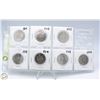 Image 1 : 7 CANADIAN 50-CENT PIECES