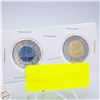 Image 1 : 2X$2 ONE COLORED AND ONE NON-COLORED