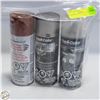 Image 1 : 3PK DUPLICOLOR SPRAY PAINT