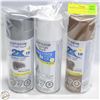 Image 1 : 3PK RUSTOLEUM SPRAY PAINT