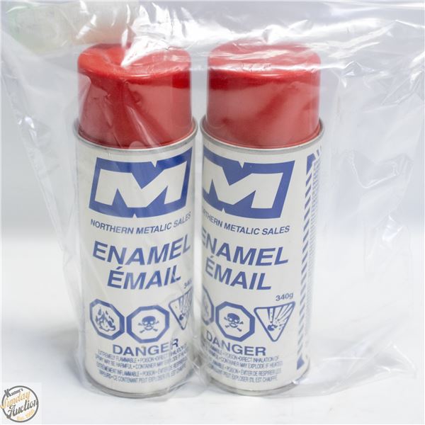 2PK ENAMEL SPRAY PAINT