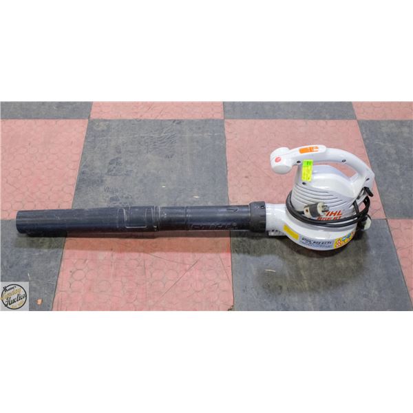 STIHL BGE61 PLUGIN LEAF BLOWER
