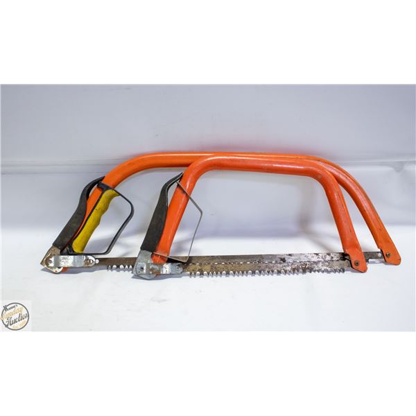 2 BOW SAWS 20 & 12 INCH
