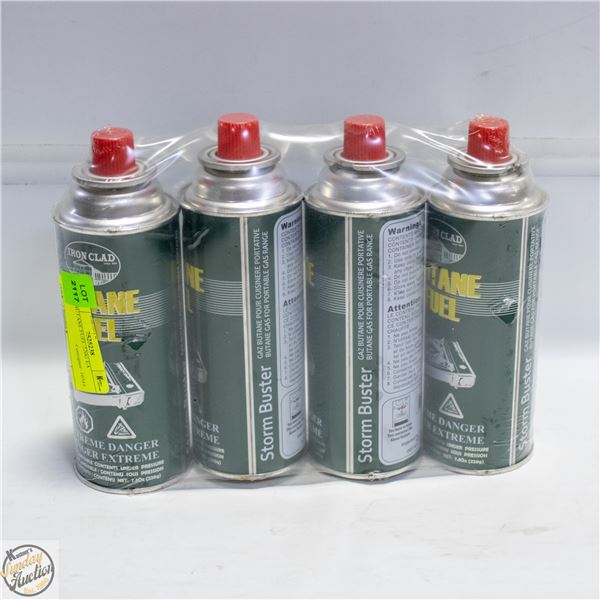 4PK BUTANE FUEL 220G EA