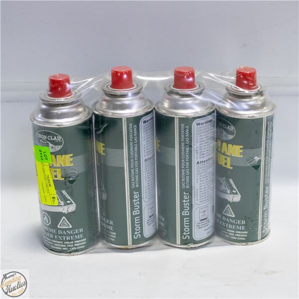 4PK BUTANE FUEL 220G EA