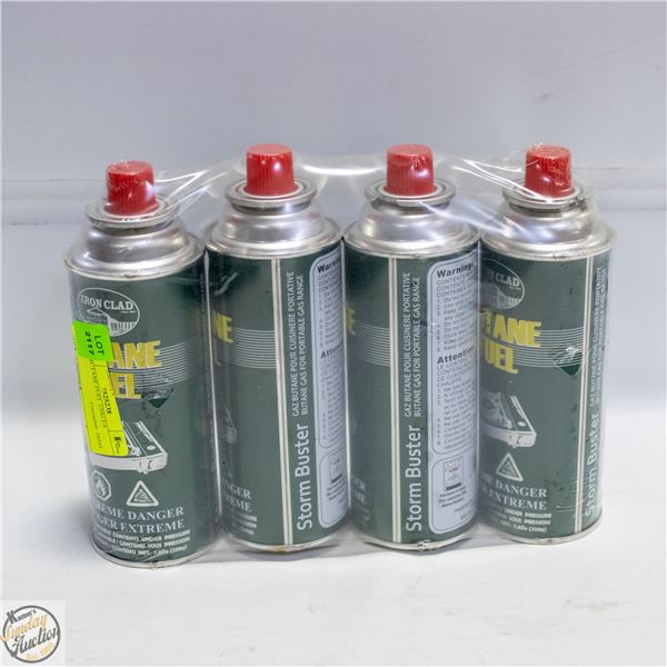 4PK BUTANE FUEL 220G EA