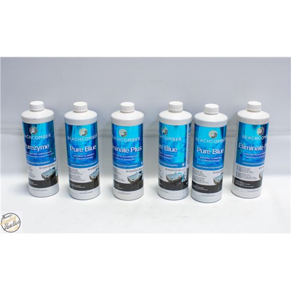 LOT OF HOT TUB CHEMICALS