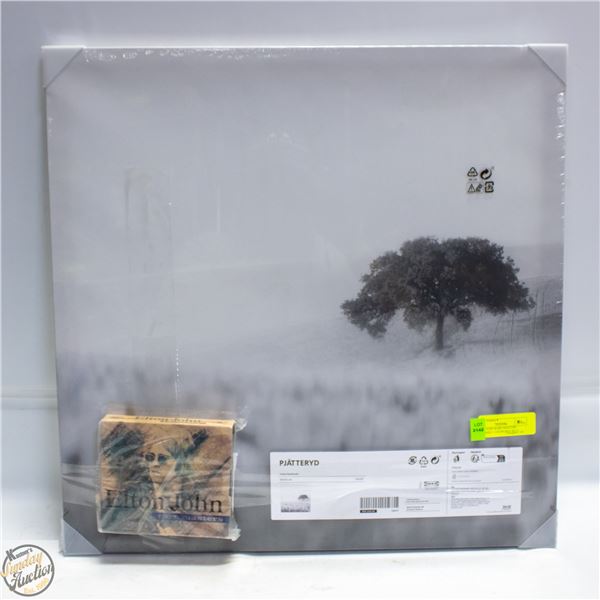 ELTON JOHN "RARE MASTERS" UNOPENED + UNOPENED IKEA