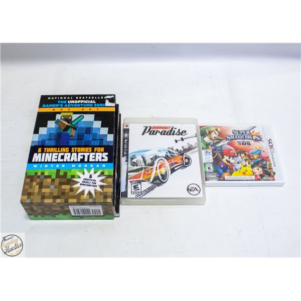 SEALED 2014 NINTENDO 3DS SUPER SMASH BROS + 2008