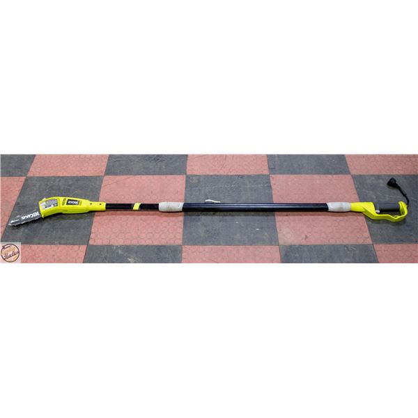 RYOBI ELECTRIC POLE CHAIN SAW FOR
