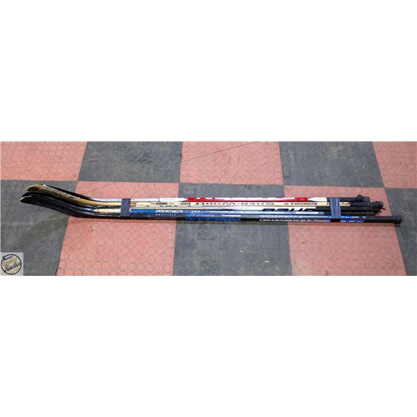 LOT OF R/H HOCKEY STICKS