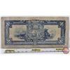 Image 5 : Government of Newfoundland $1 Bill : Treasury Note of 1920 : Renouf/Brownrigg #A083946 (Note: Hole P