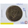 Image 2 : Lower Canada 1820 Half Penny : Bust & Harp