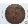 Image 3 : Province du Canada 1852 One Penny Quebec Bank Token : Deux Sous