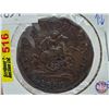 Image 2 : Bank of Upper Canada 1854 One Penny Bank Token
