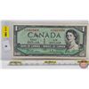 Image 1 : Canada $1 Bill 1954 *Replacement : Beattie/Rasminsky # *AA0419406