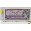 Image 1 : Canada $10 Bill 1954DF "Devil's Face" : Beattie/Coyne #GD7249810