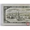 Image 6 : Canada $20 Bill 1954DF "Devil's Face" : Beattie/Coyne #EE0967854