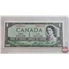 Image 2 : Canada $1 Bills 1954DF "Devil's Face" (2 Consecutive) : Beattie/Coyne #MA4980026-0027