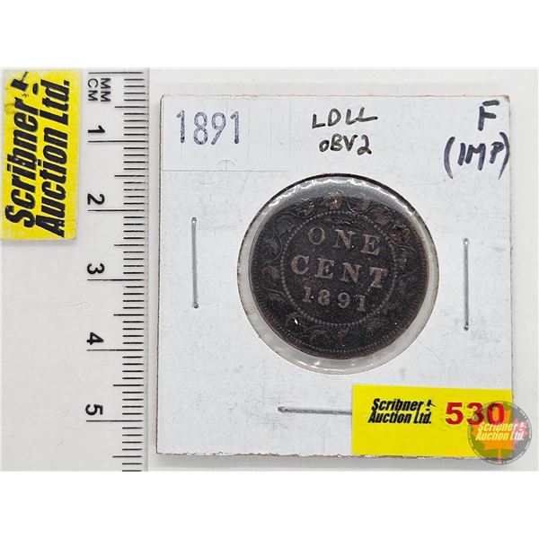 Canada Large Cent 1891