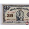 Image 2 : Dominion of Canada Twenty Five Cent 1923 "Shinplaster" : Campbell/Clark #673380