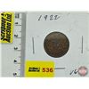 Image 1 : Canada One Cent 1922