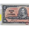 Image 2 : Bank of Canada $2 Bill 1937 : Coyne/Towers #KR2449265