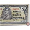 Image 3 : Bank of Canada $20 Bill 1937 : Coyne/Towers #KE4966361