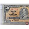 Image 2 : Bank of Canada $50 Bill 1937 : Gordon/Towers #BH4171219