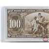 Image 5 : Bank of Canada $100 Bill 1937 : Coyne/Towers #BJ4348309