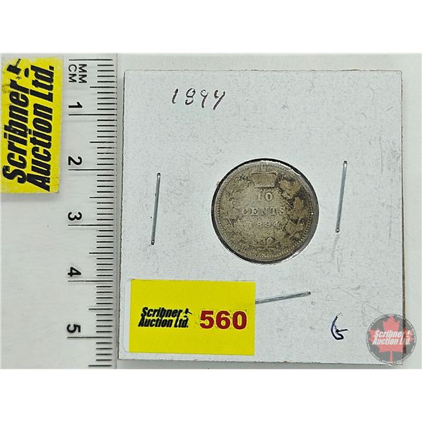 Canada Ten Cent 1894