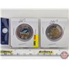 Image 1 : Canada $2 Toonie (2): 2017 (Color & Non-Color) : Dance (SEE PICTURES!)