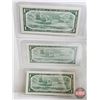 Image 5 : Canada $1 Bills 1954 (9 Consecutive) : Bouey/Rasminsky #JF5988732-740