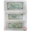 Image 7 : Canada $1 Bills 1954 (9 Consecutive) : Bouey/Rasminsky #JF5988732-740