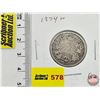 Image 1 : Canada Twenty Five Cent 1874H