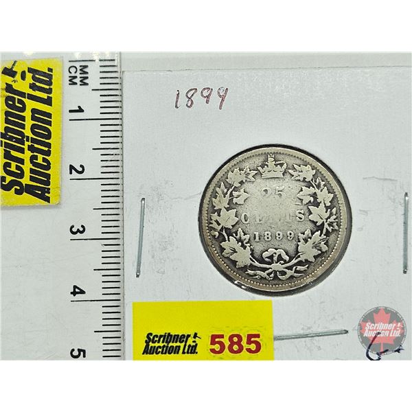 Canada Twenty Five Cent 1899