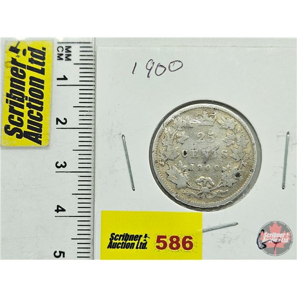 Canada Twenty Five Cent 1900
