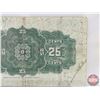 Image 6 : Dominion of Canada Twenty Five Cent 1900 "Shinplaster" : Boville