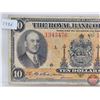 Image 2 : The Royal Bank of Canada $10 Bill 1935 : #1343476