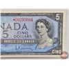 Image 3 : Canada $5 Bill 1954 *Replacement : Beattie/Rasminsky # *VS0235004