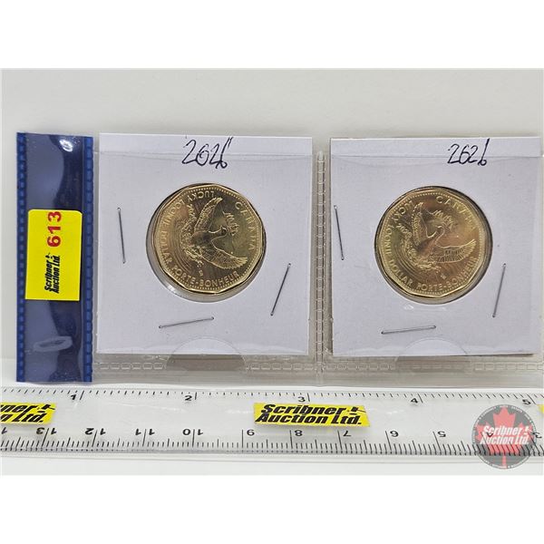 RCM Canada : 2026 Lucky Loonie (2) : Collector’s Edition Non-Circulation Coin : King Charle