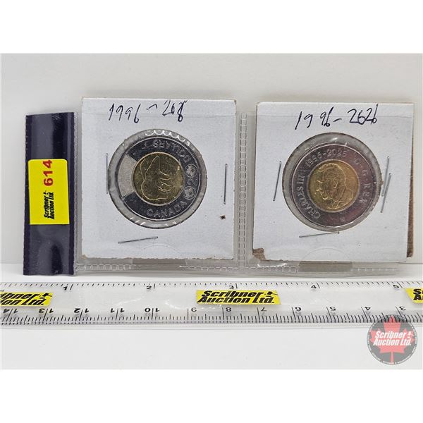 Canada 1996-2006 Toonie (2) : 30th Anniversary of the Toonie : King Charles III