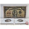 Image 2 : Canadian Collector Combo : - Dominion of Canada Twenty Five Cent "Shinplaster" 1923 : McCavour/Saund