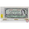 Image 1 : Canada $1 Bill 1954DF "Devil's Face" : Beattie/Coyne #LA3476260