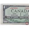 Image 3 : Canada $1 Bill 1954DF "Devil's Face" : Beattie/Coyne #LA3476260